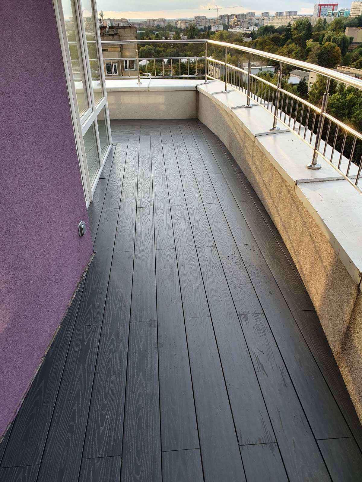 Терасна дошка POLYROOT Series M 3D структура деревини 140x21x2400 мм Graphite (12491574) - фото 3 Терасна дошка POLYROOT Series M 3D структура деревини 140x21x2400 мм Graphite (12491574) - фото 3