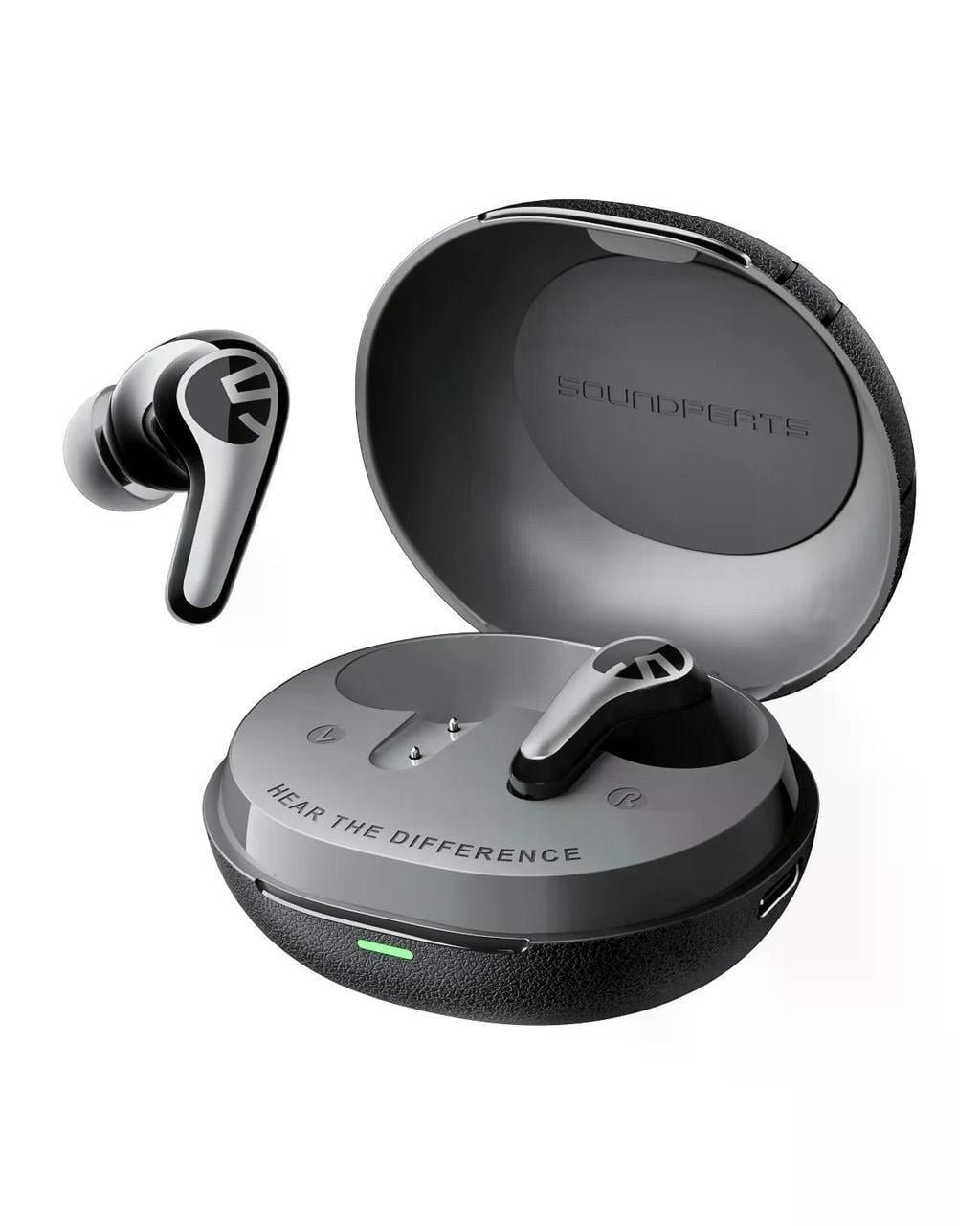 Наушники беспроводные Soundpeats C30 TWS вкладыши Ai ANC LDAC HiRes Черный (2872167973)