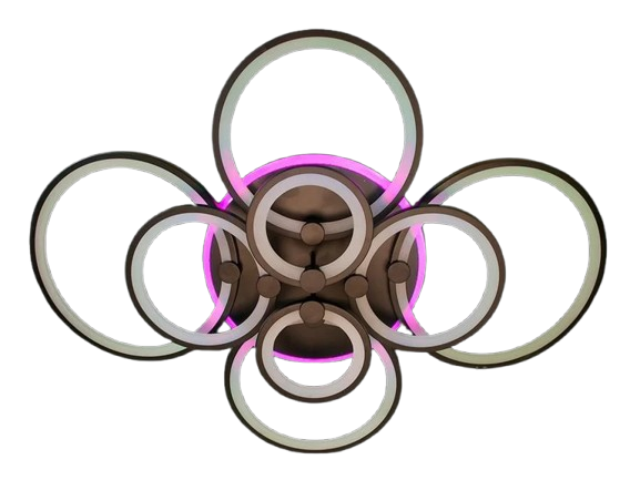 Люстра потолочная с димером LED 8022/8CF 3col dim (2437593265)