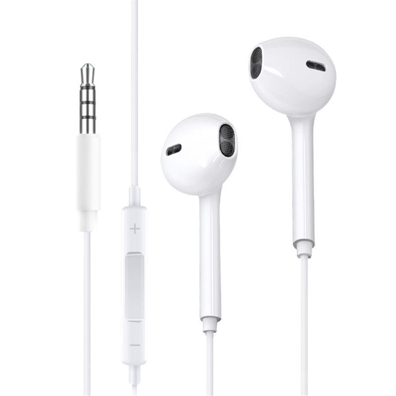 Гарнитура проводная SkyDolphin SR14 вкладыши 3,5 мм с микрофоном на проводе White (HF-000460) Гарнитура проводная SkyDolphin SR14 вкладыши 3,5 мм с микрофоном на проводе White (HF-000460)