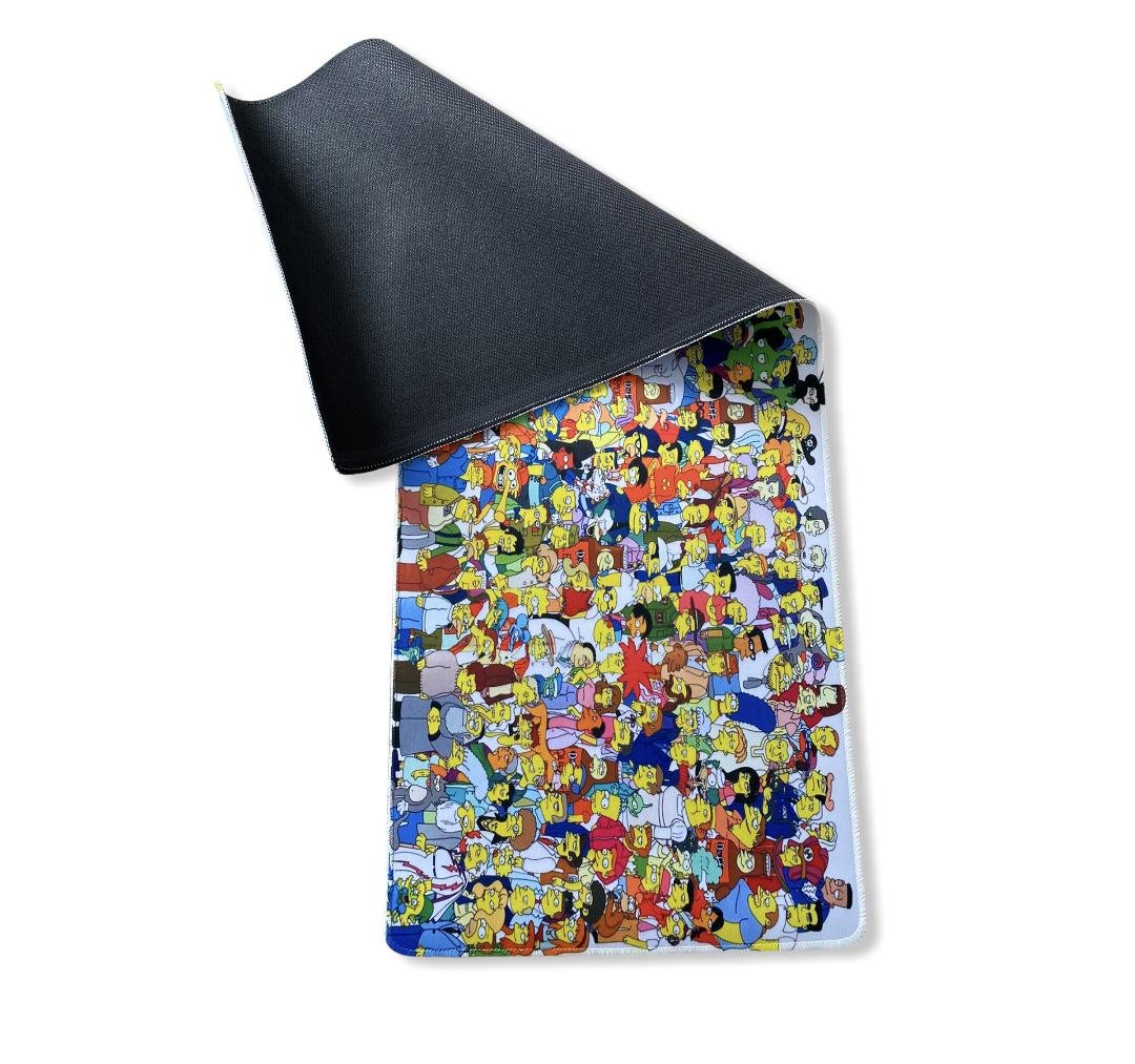 Игровой коврик для мышки Симпсоны 300х800 мм - фото 2 Игровой коврик для мышки Симпсоны 300х800 мм - фото 2