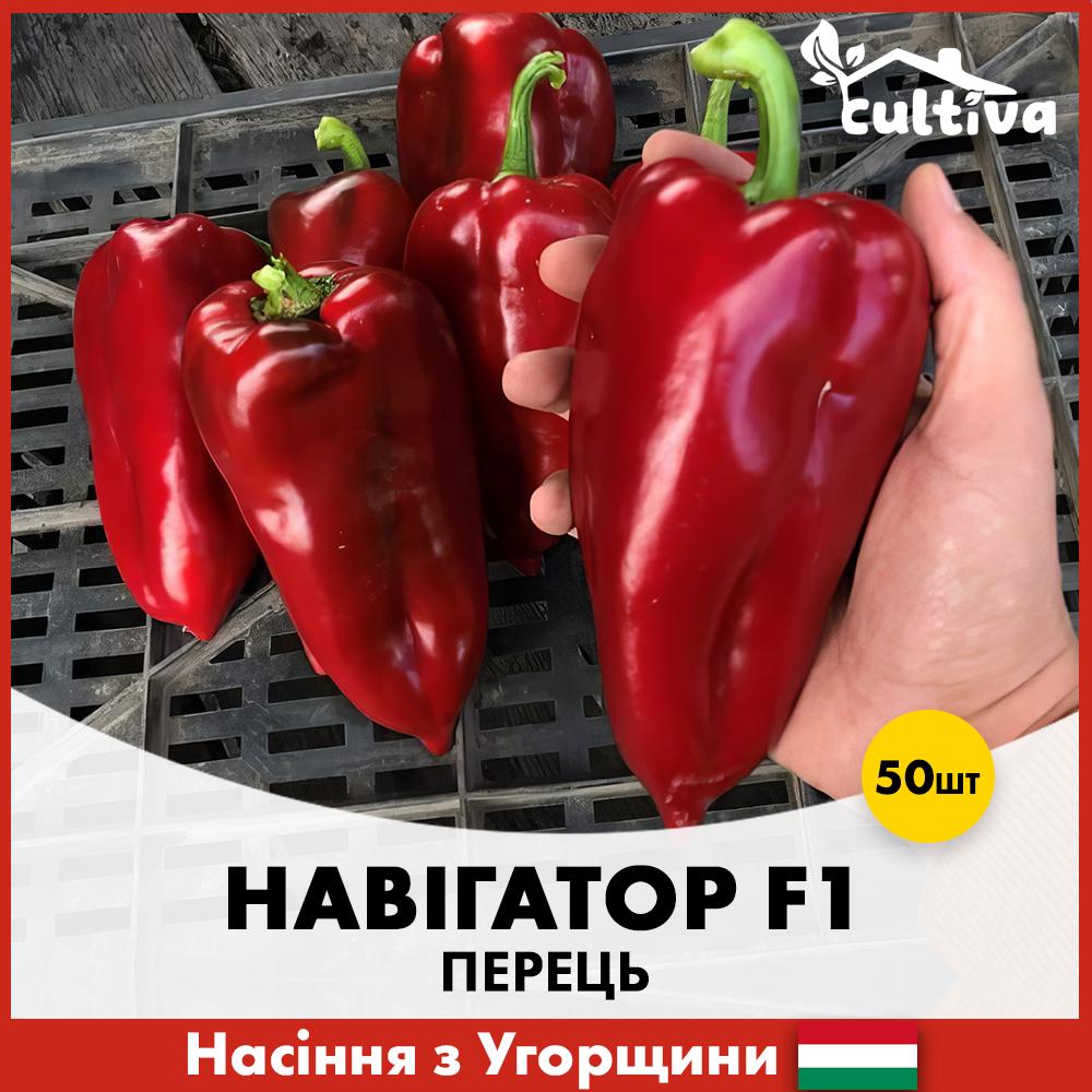 Насіння перцю ZKI Навігатор F1 50 шт. (R51021_50)
