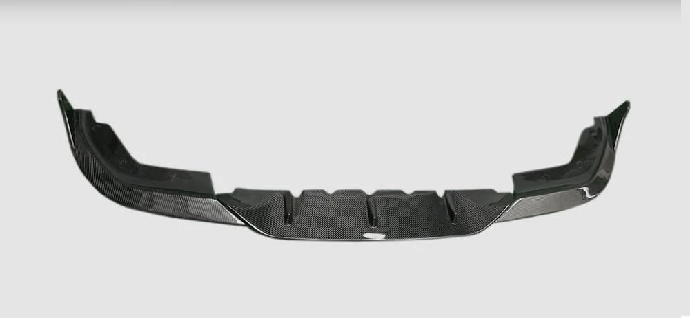 Накладка на передний бампер DDCarbon V4 2019-2022 M-Sport/BMW 3 серия G20/21 2018- карбон (136696)