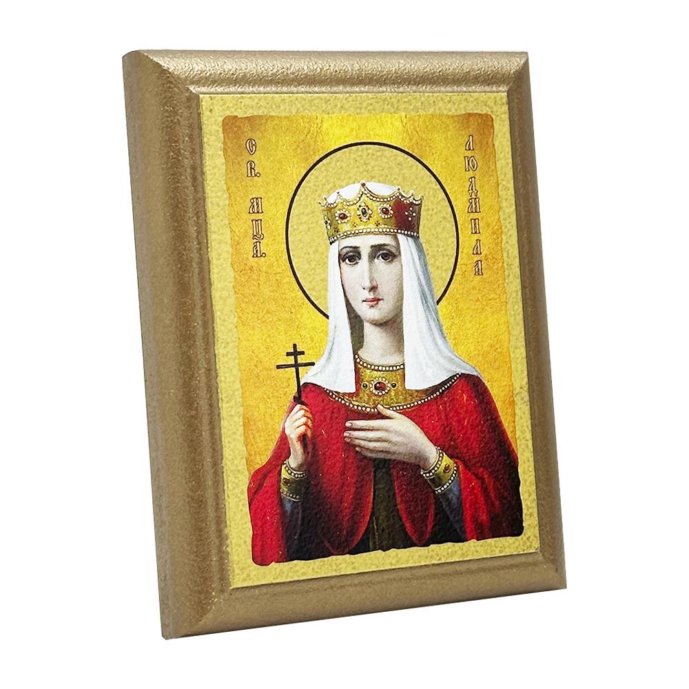 Икона Святая Людмила 9х12см (11559-9x12)