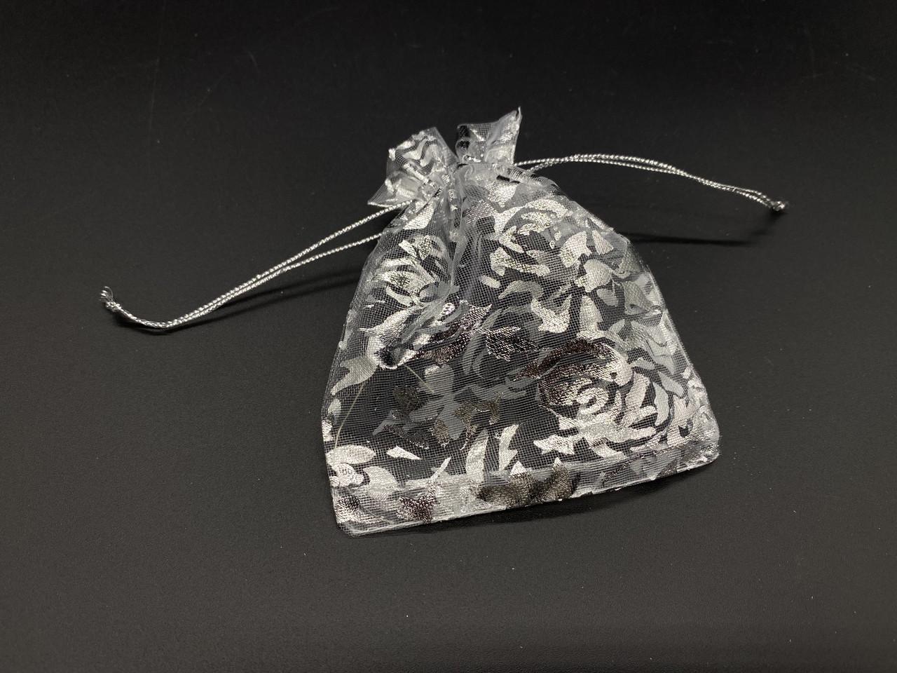 Мешок подарочный из органзы 9х12 см Серебристый (1230004843) Мешок подарочный из органзы 9х12 см Серебристый (1230004843)