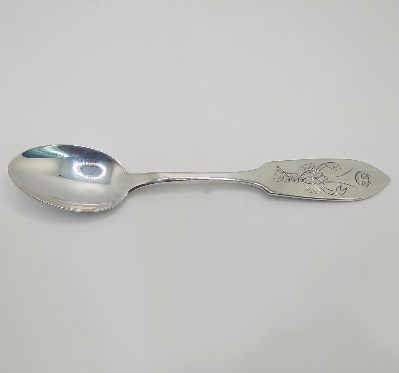 Ложка кофейная серебро рак 925° 16,90 г (12212050)