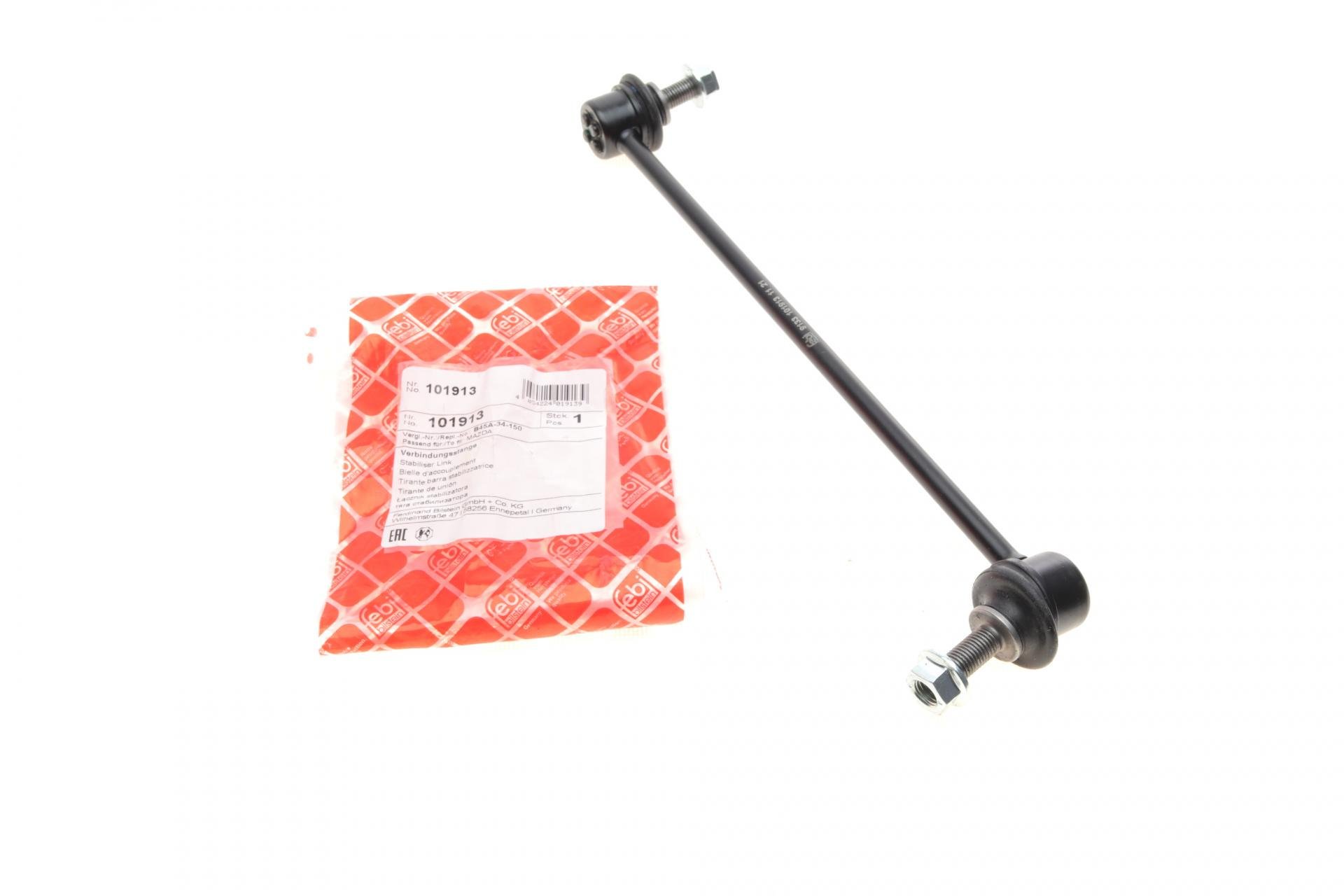Тяга стабілізатора переднього R Mazda 3 1.5-2.2D 13- - 101913 FEBI BILSTEIN