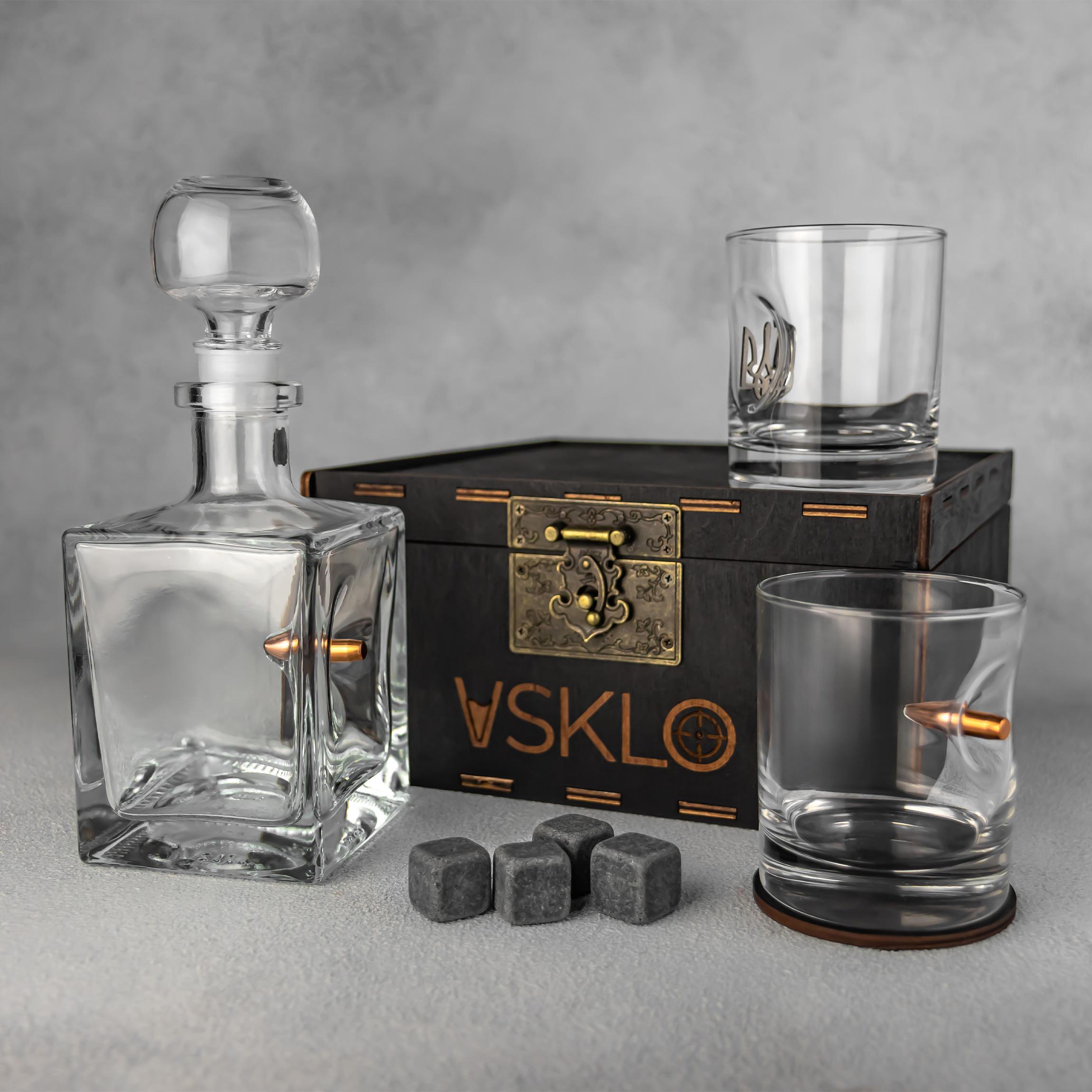 Набір склянок VSKLO VIP куля з гербом (25154363)