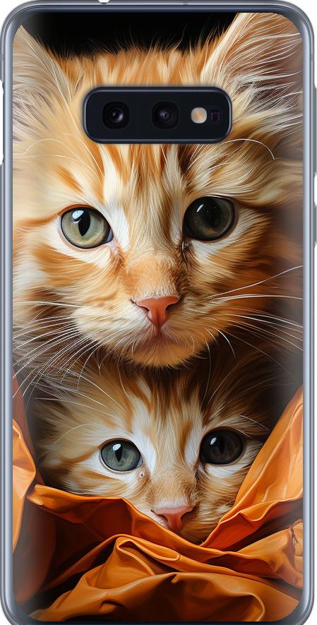 Чехол на Samsung Galaxy S10e Котики 2 (5664u-1646-42517)