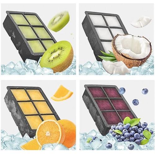 Форма для льоду 2в1 кубики/кульки Ruhhy 21270 силіконова (26590003) - фото 11