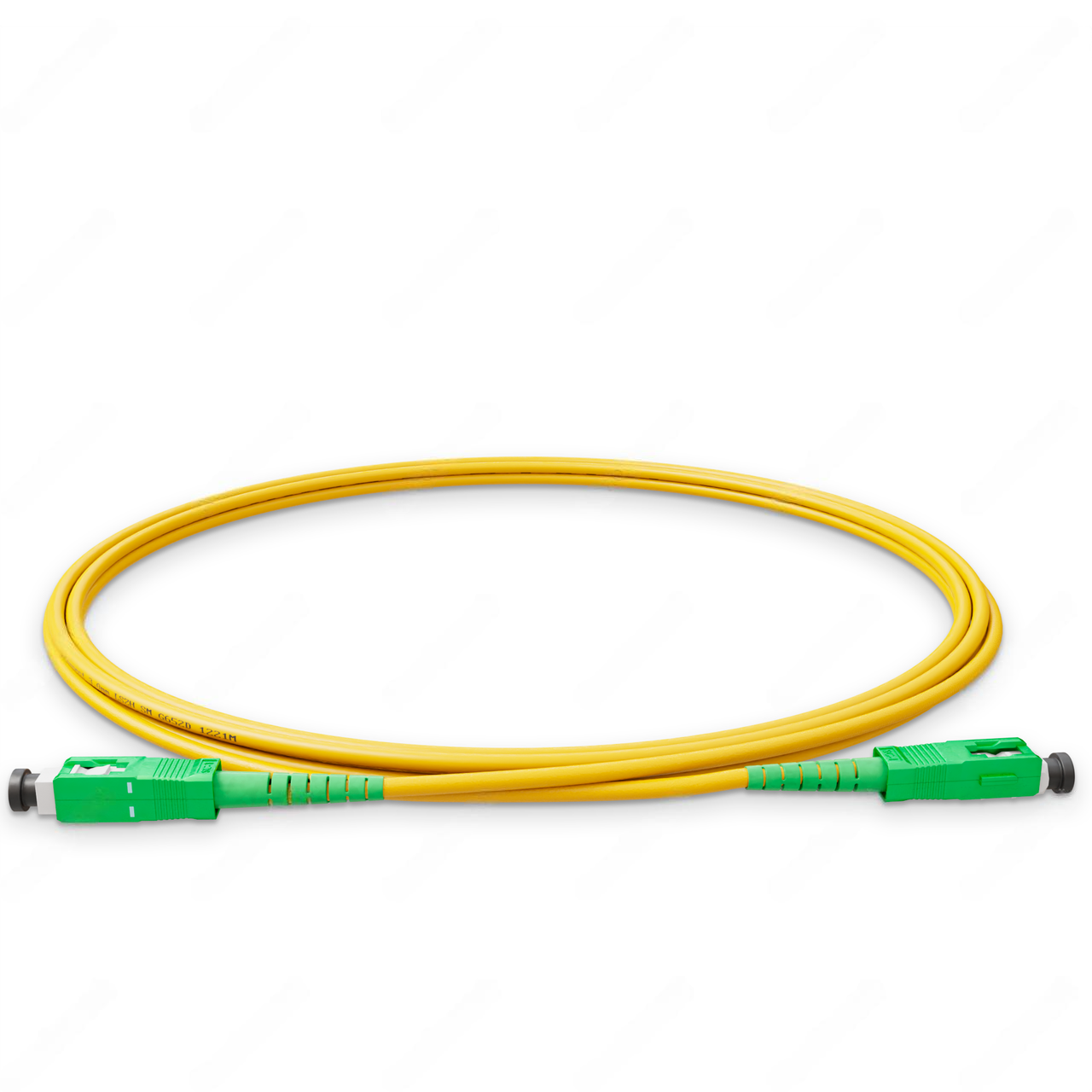 Патч-корд оптический Simplex SC/APC-SC/APC LSZH Singlemode G.652.D 3 мм 1 м Желтый (2563285694)