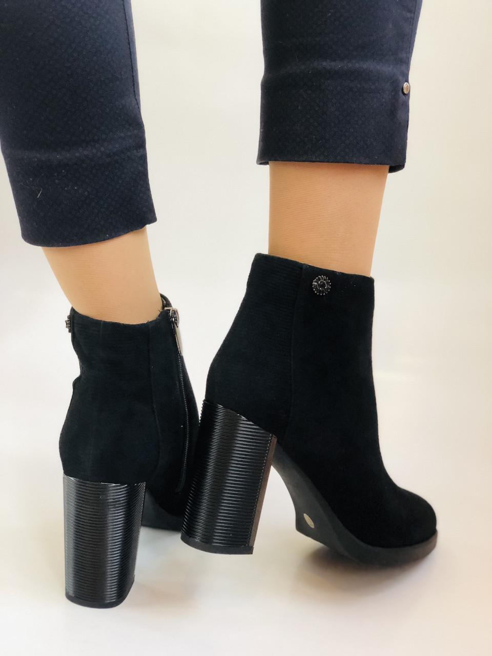 Ботильоны женские осенние Erisses р. 39 25.0 см Черный (2274) - фото 2