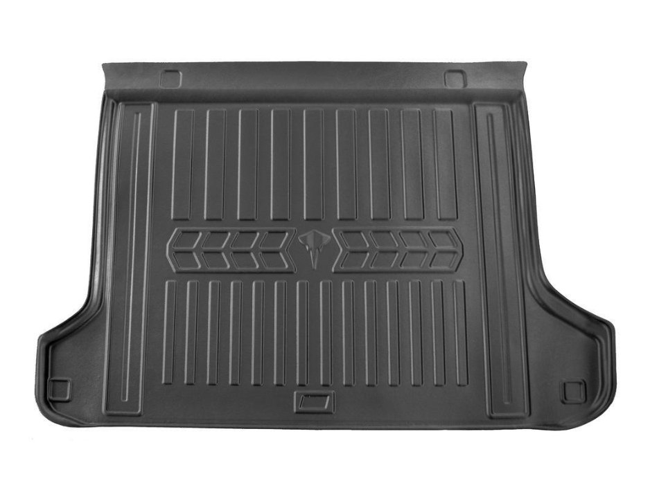 Коврик в багажник 3D 2009-2017 Stingray для Toyota Land Cruiser Prado 150 полиуретан Черный