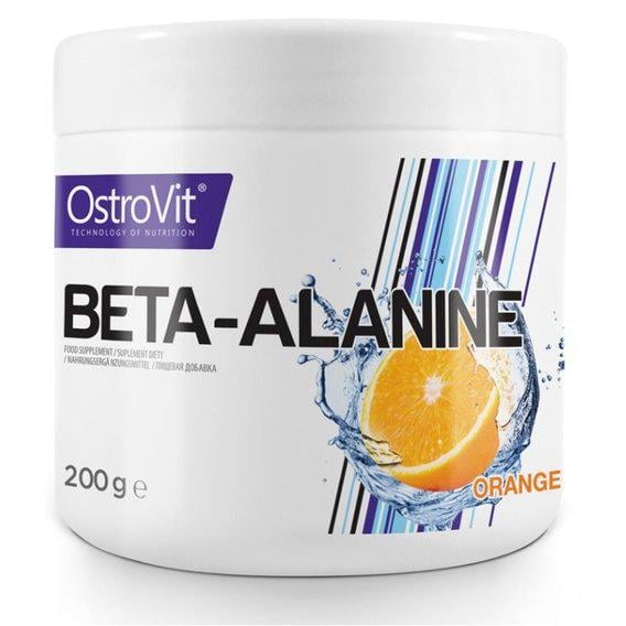 Бета-аланін для спорту OstroVit Beta Alanine 200 г 40 порцій Orange