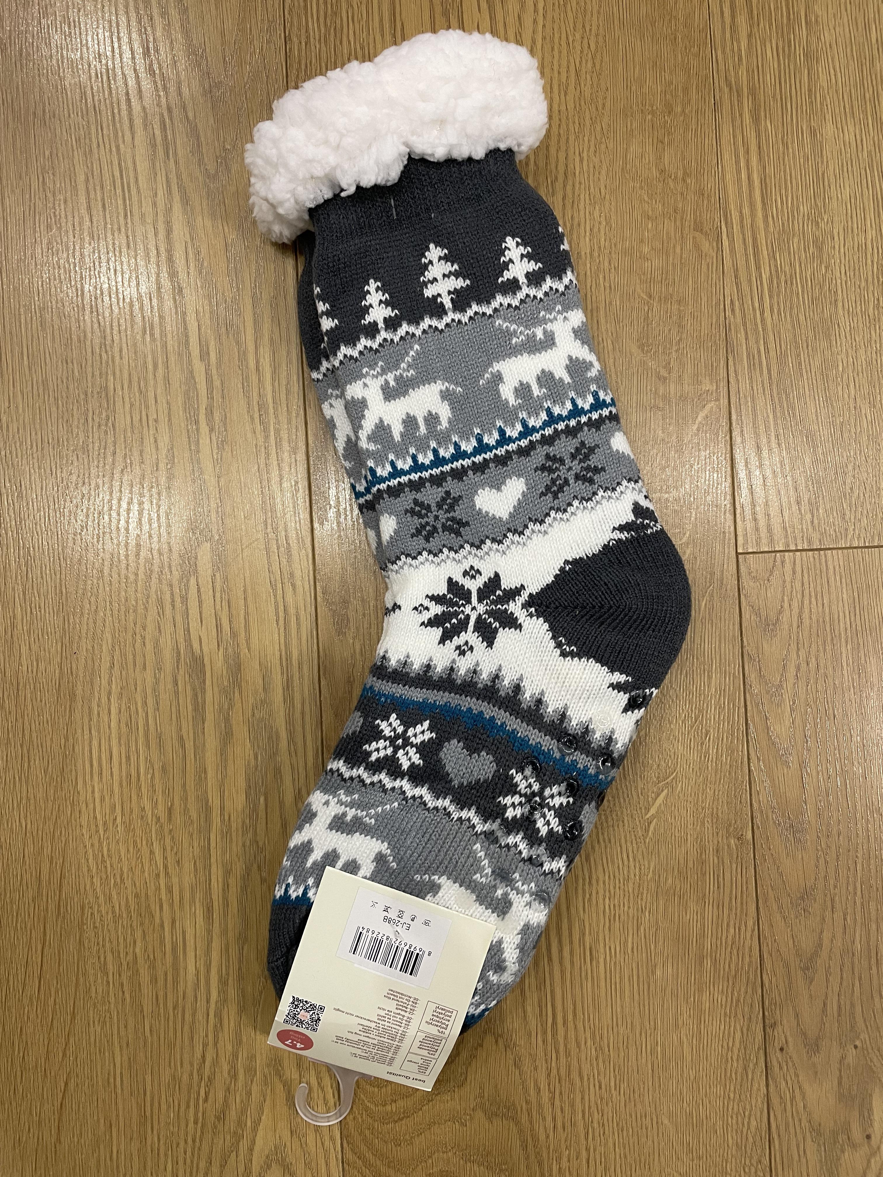 Носки женские Emi Ross теплые плюшевые шерстяные р. 39-42 (27002835) - фото 3