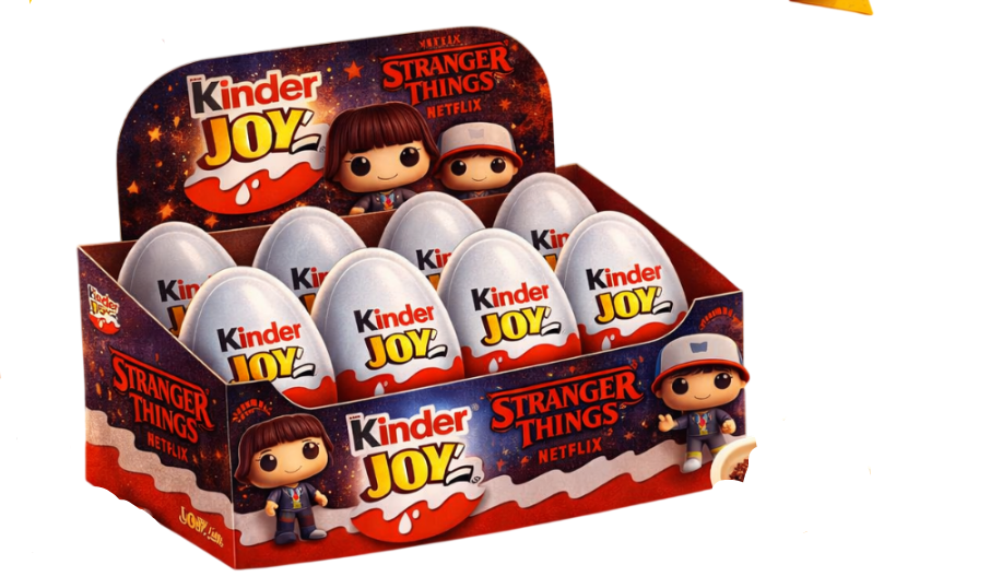 Сюрприз Kinder Joy Stranger Things 6 шт.