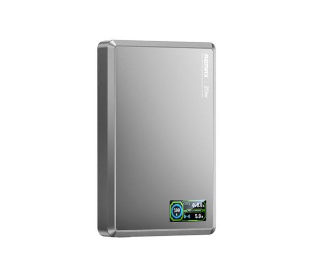 Повербанк Remax FP-37 10000 mAh 20W MagSafe Magnetic Wireless Grey