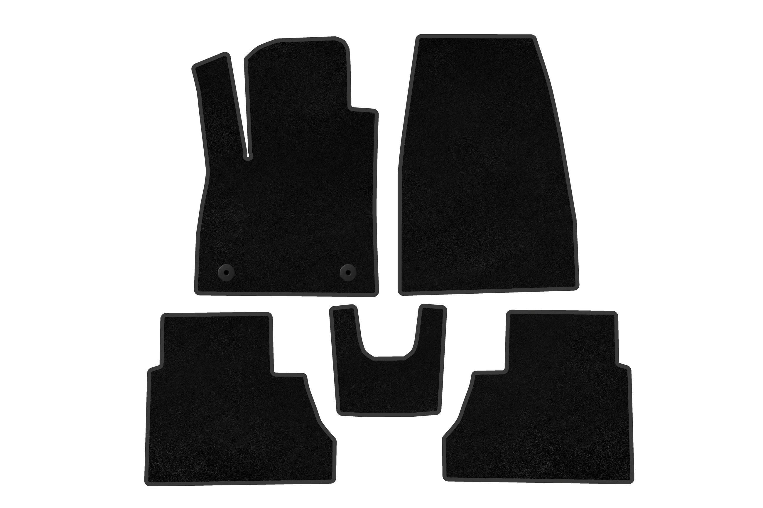 Коврики автомобильные Digital Designs Premium для Ford Courier 2023- гг. ткань Черный (184914)