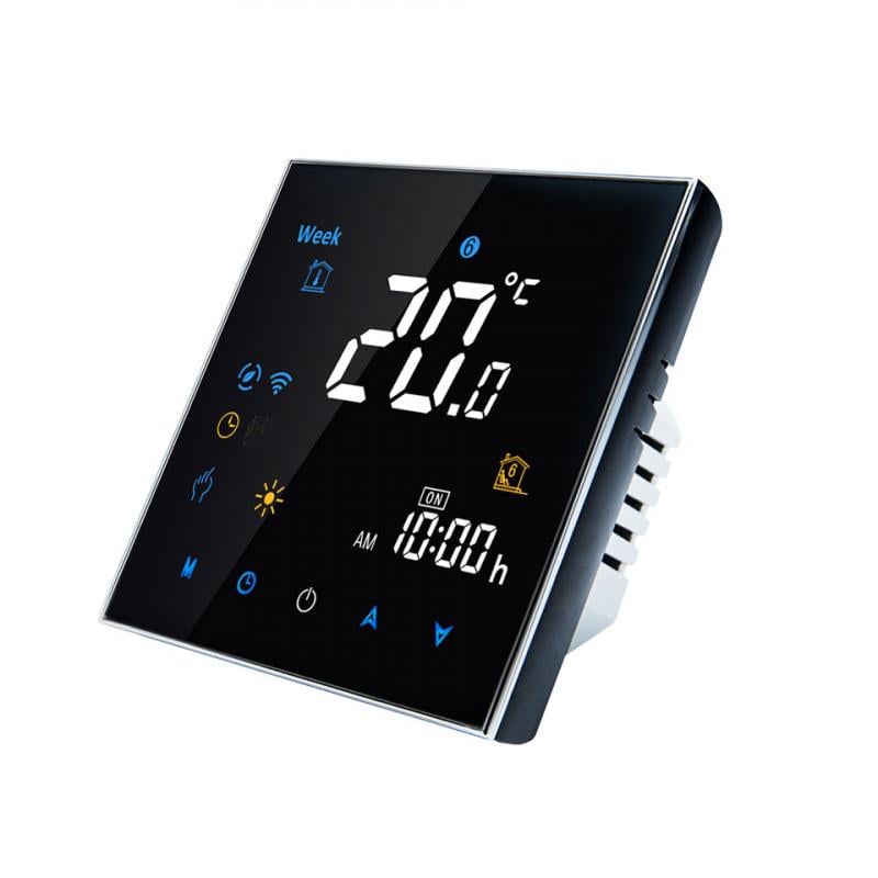 Термостат недельный Thermo Alliance BHT-3000-GBLW 16A+NTC с WiFi (VRM00049556) Термостат недельный Thermo Alliance BHT-3000-GBLW 16A+NTC с WiFi (VRM00049556)