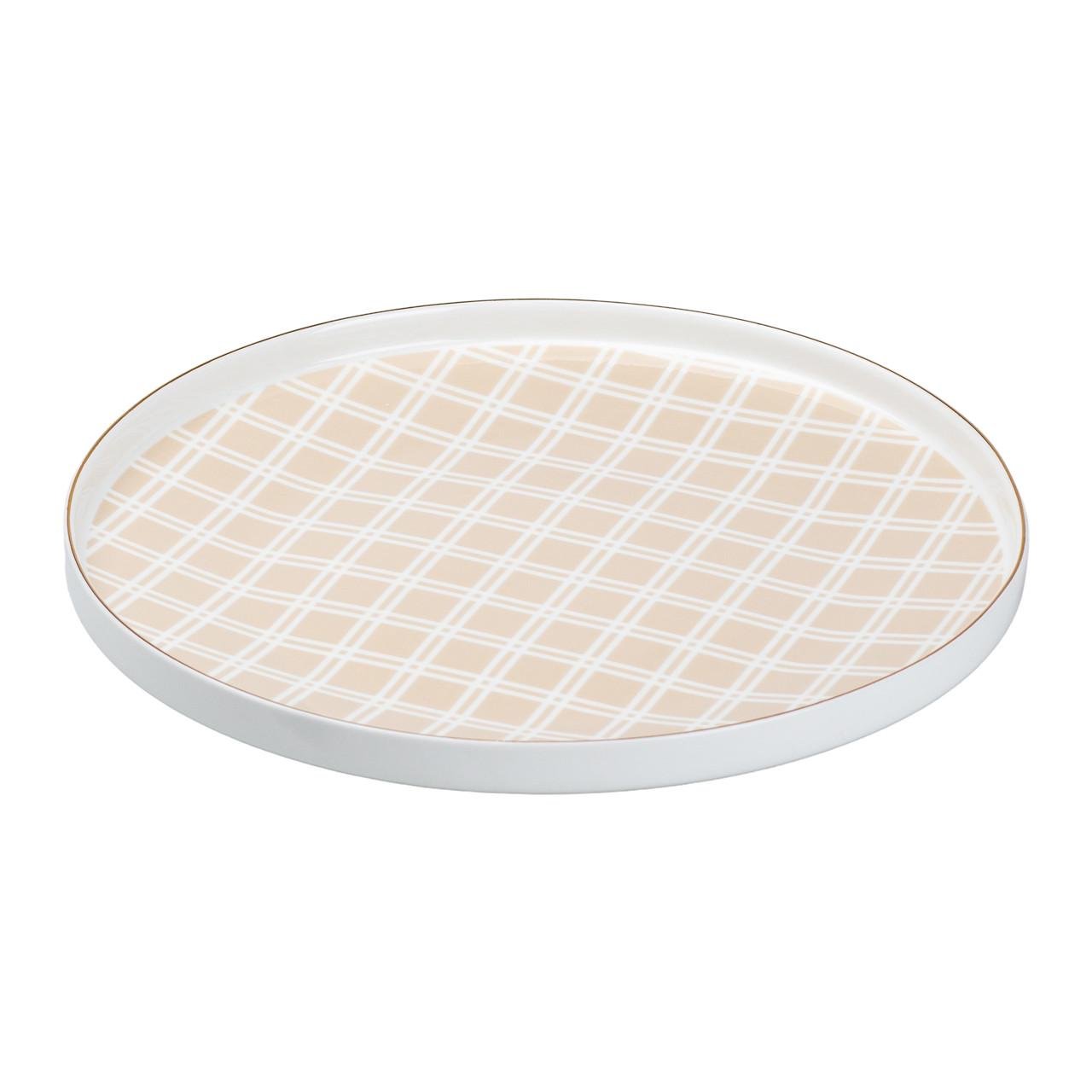 Столовий сервіз керамічний на 6 персон Рожевий (4633) - фото 9