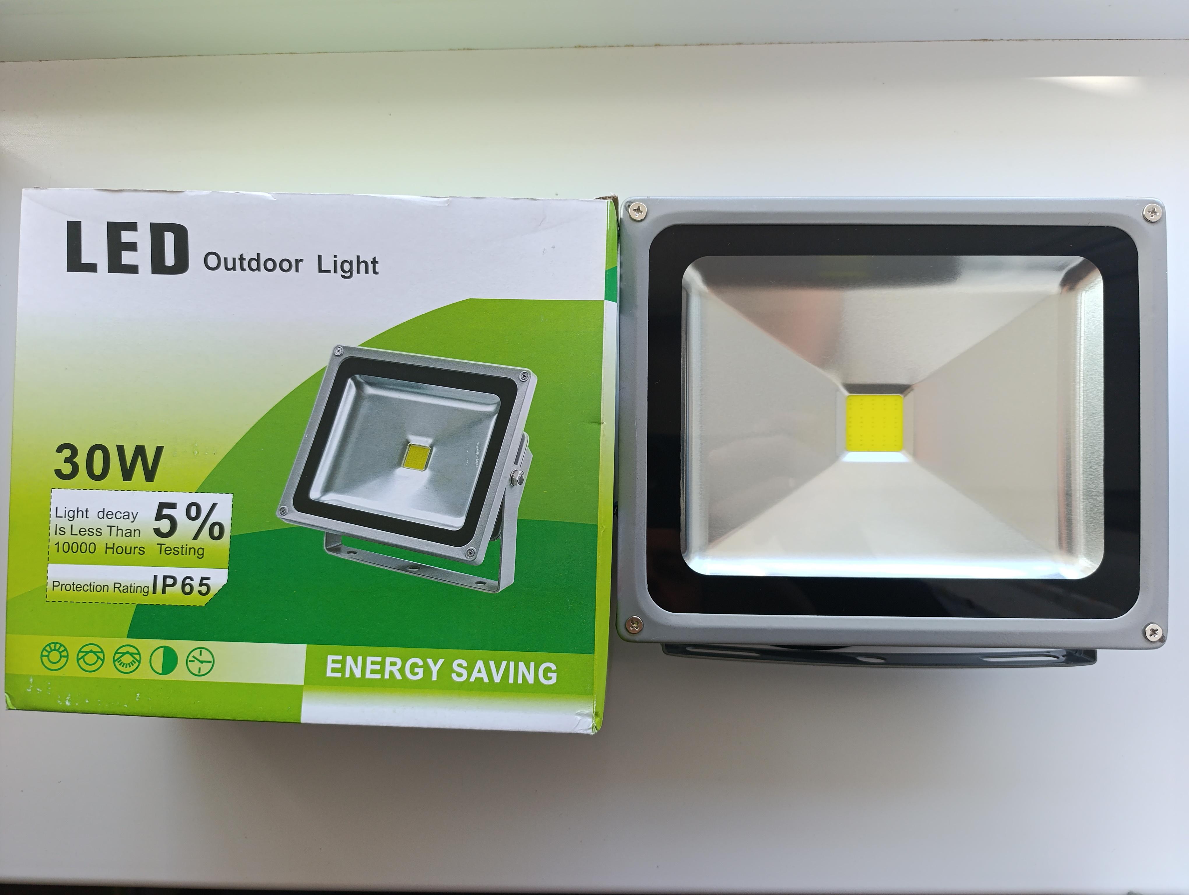 Прожектор 30 Вт белый свет (33410011)