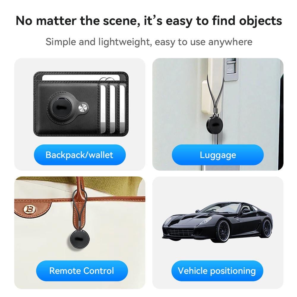 Брелок розумний проти втрати для рюкзака/ключів та домашніх тварин Hoco Airtag для Android (2712025397) - фото 2 Брелок розумний проти втрати для рюкзака/ключів та домашніх тварин Hoco Airtag для Android (2712025397) - фото 2