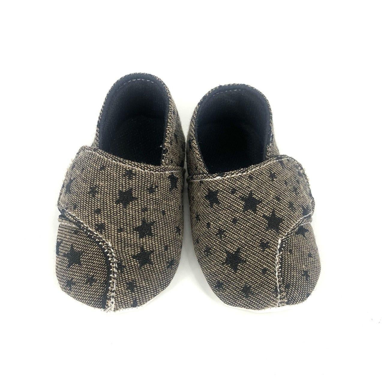 Пінетки-мокасини Stars DomiKids 11 довжина устілки 5 см Коричневий (32539821)
