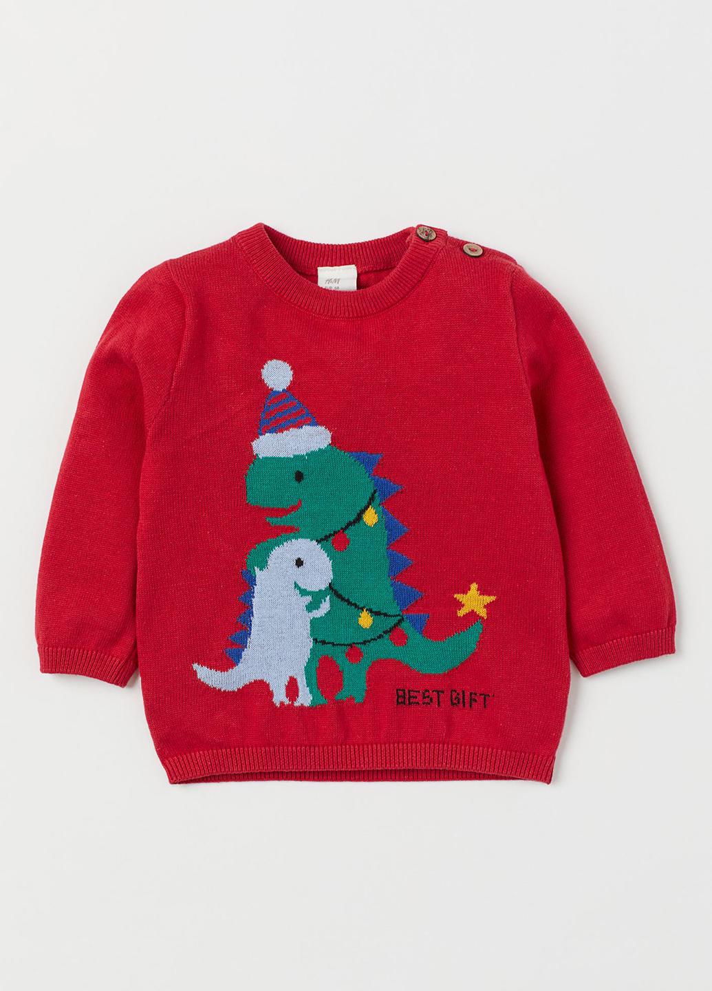 Свитер H&M 74 см Красный (8909592b42)