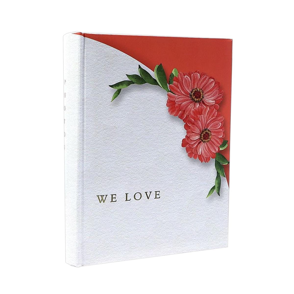 Фотоальбом Gedeon KD46200 WE LOVE 10x15 см 200 фото Red