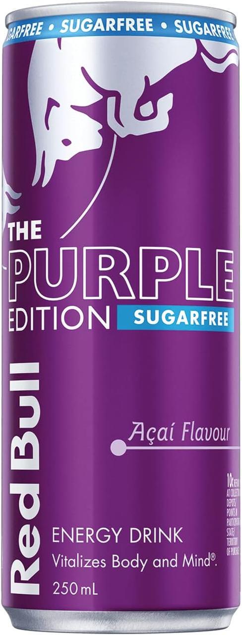 Енергетичний напій Red Bull Energy The Purple Edition Acai Sugar Free 250 мл (2528735913)