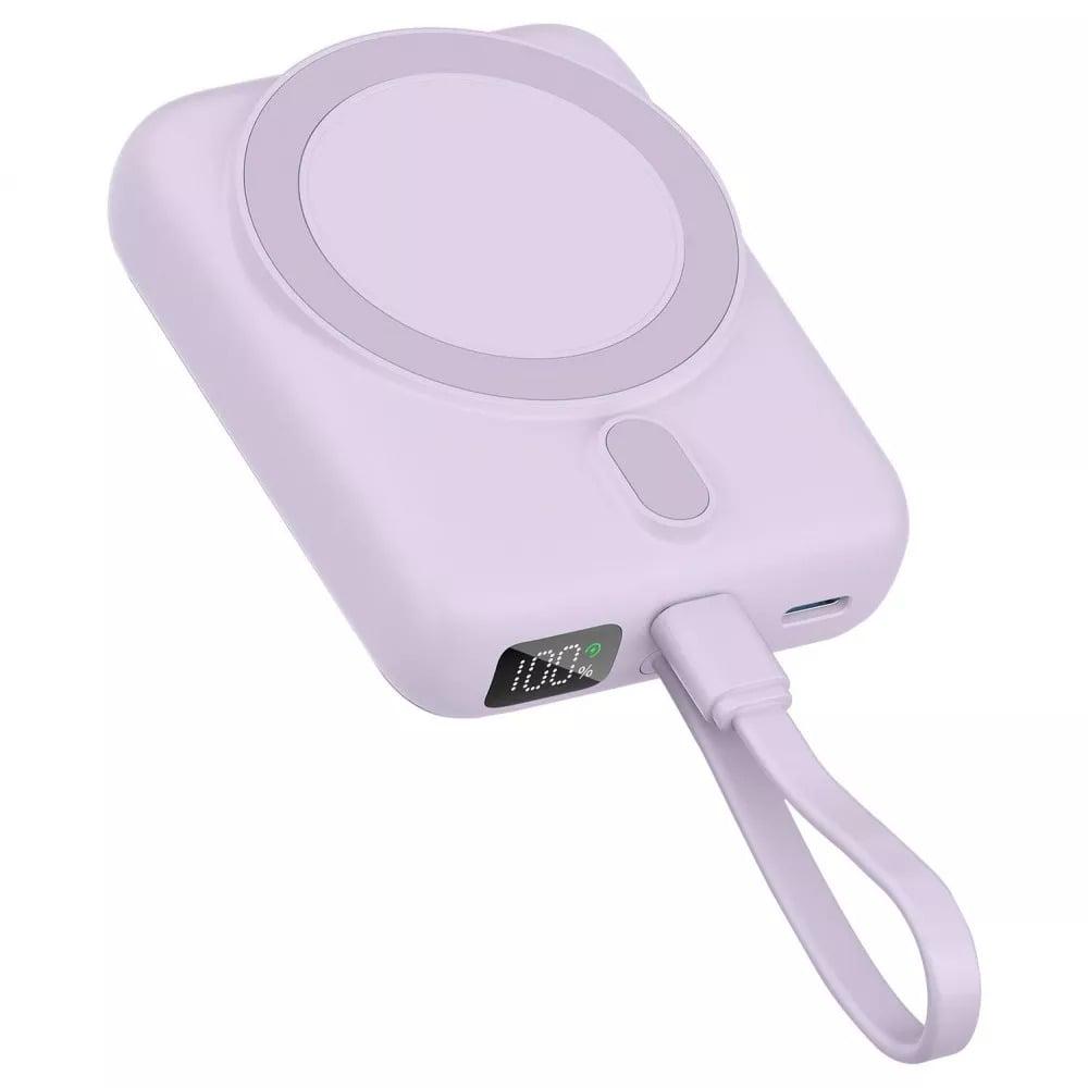 Повербанк Proove Neutron 22,5W 10000 mAh з підтримкою бездротової зарядки Purple (PBNE22022209)