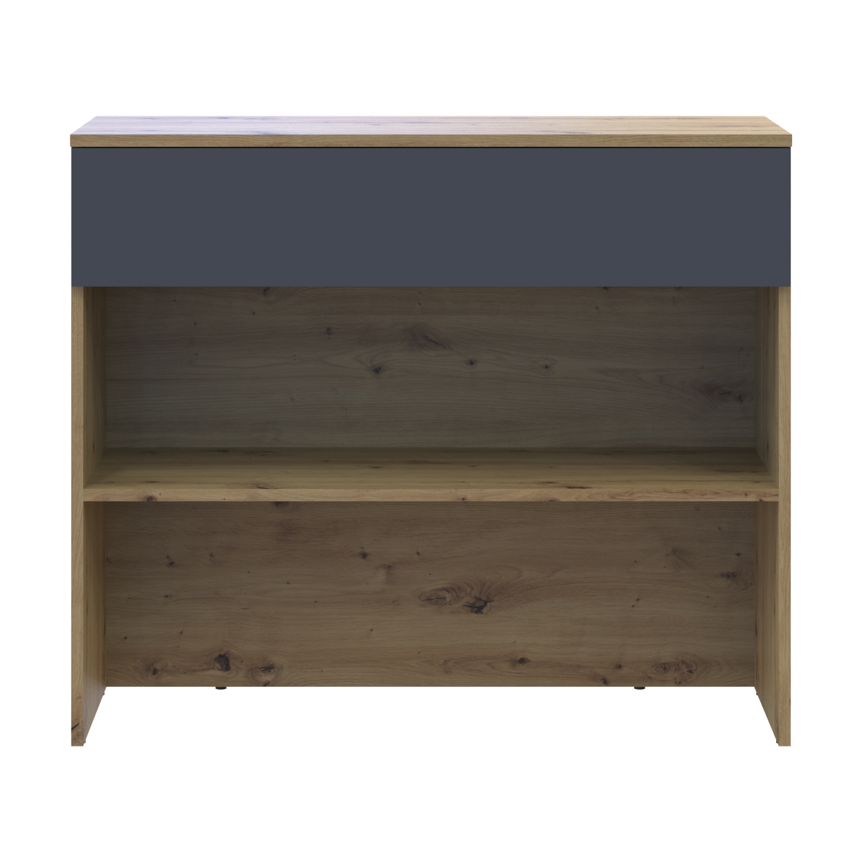 Тумба для обуви Doros Сплит 94х39х80 см Дуб Артизан/Графитовый (DRS-011461) - фото 3