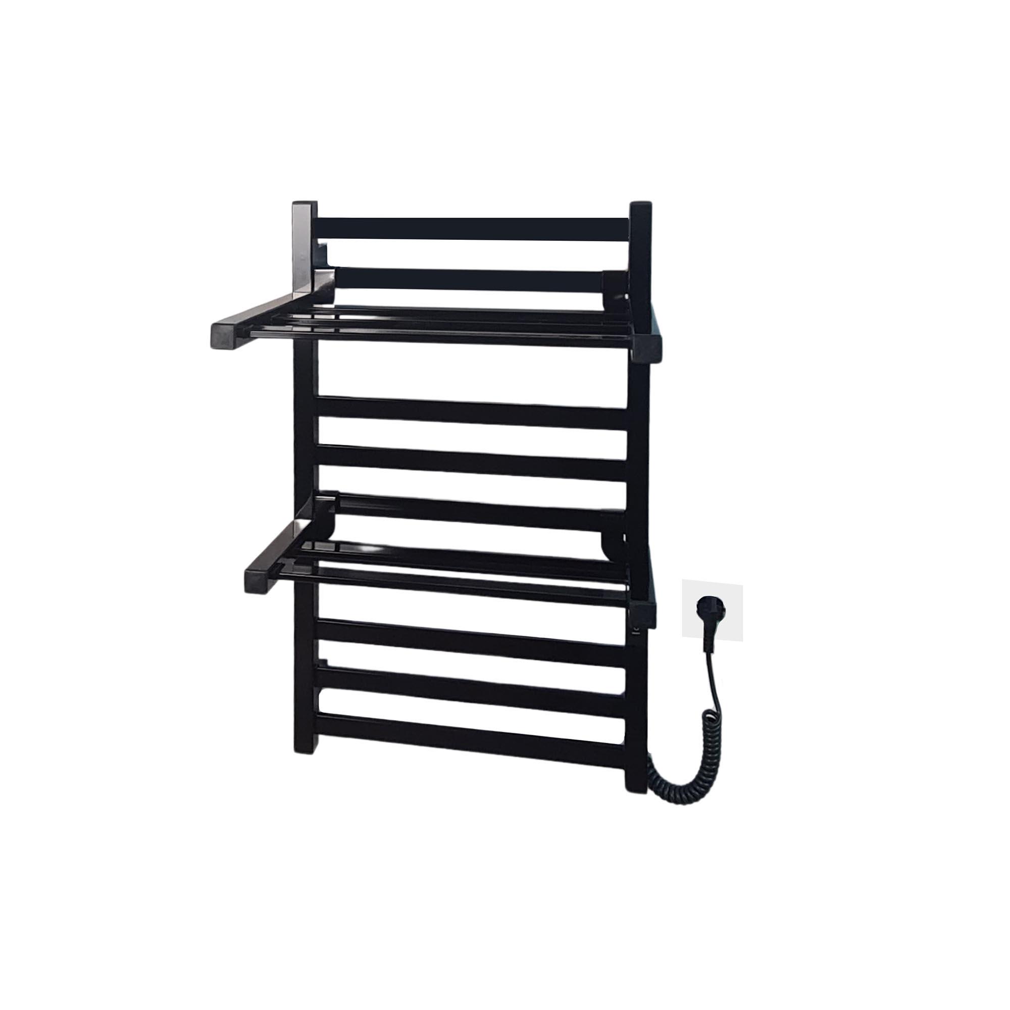 Поличка для рушникосушарки Carino RICARDO Чорний глянець (28766340) - фото 4 Поличка для рушникосушарки Carino RICARDO Чорний глянець (28766340) - фото 4