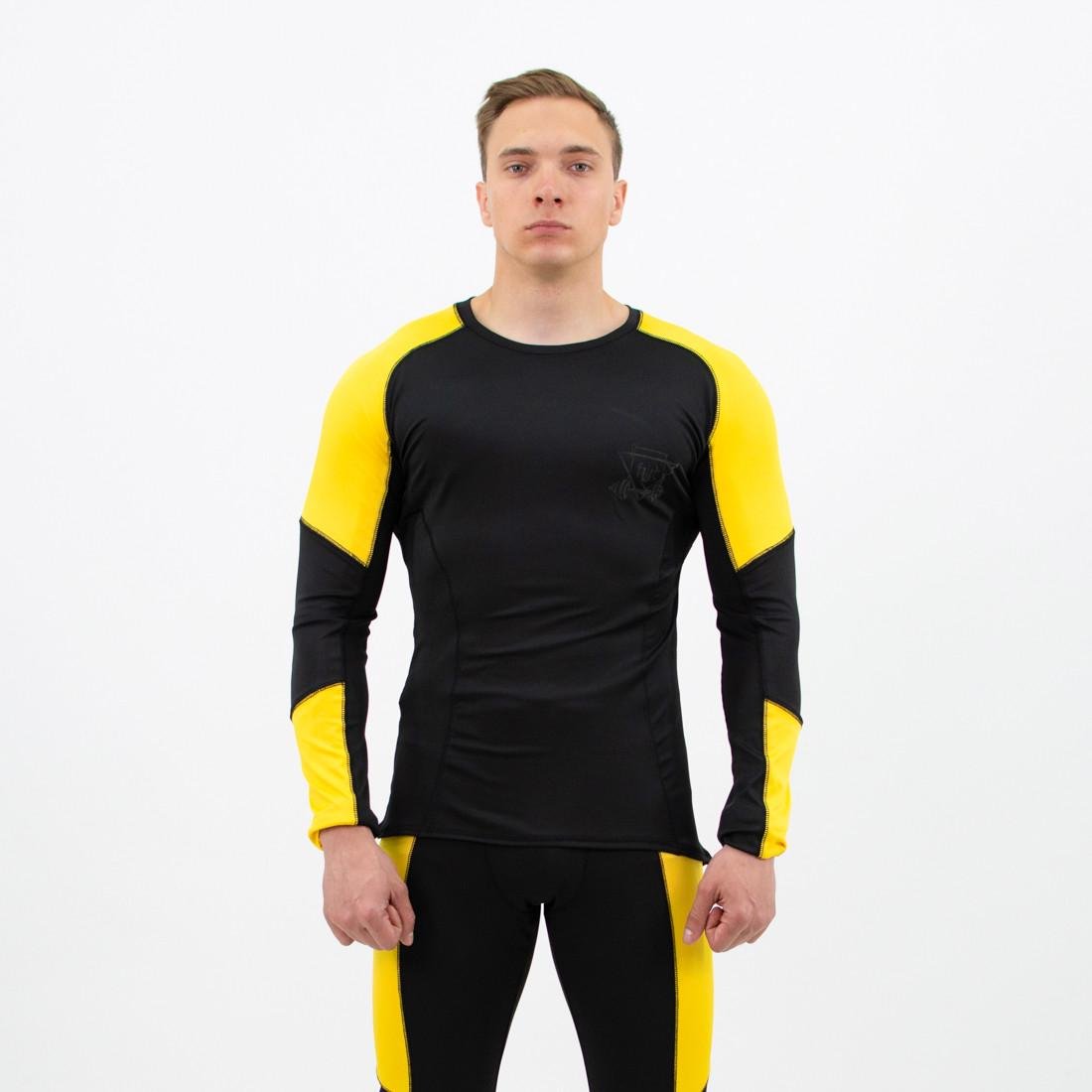 Комплект спортивний чоловічий FitU Force 2.0 XL Yellow (35KFSY20XL) - фото 3