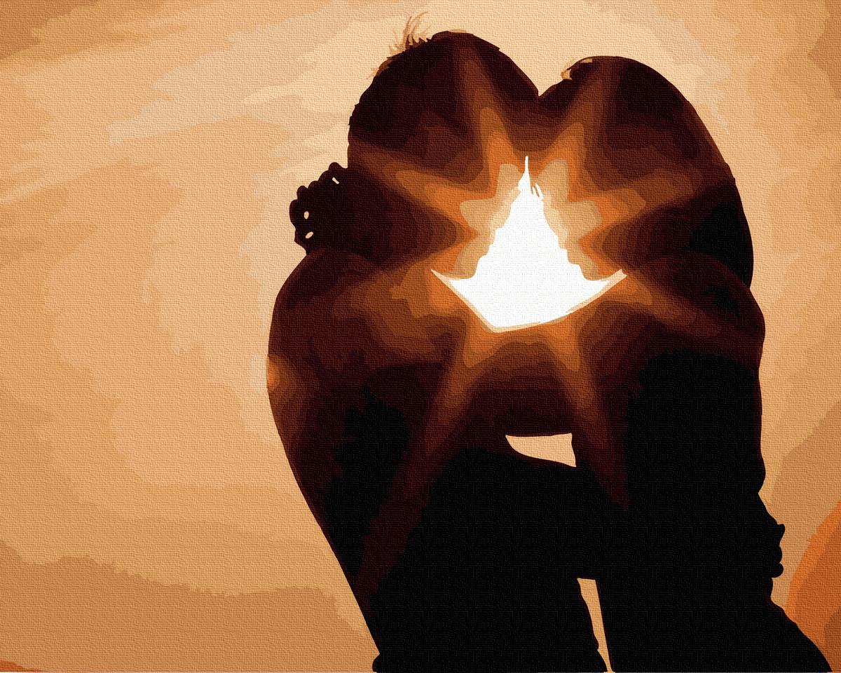 Картина по номерам Brushme  40х50 см Солнечная любовь