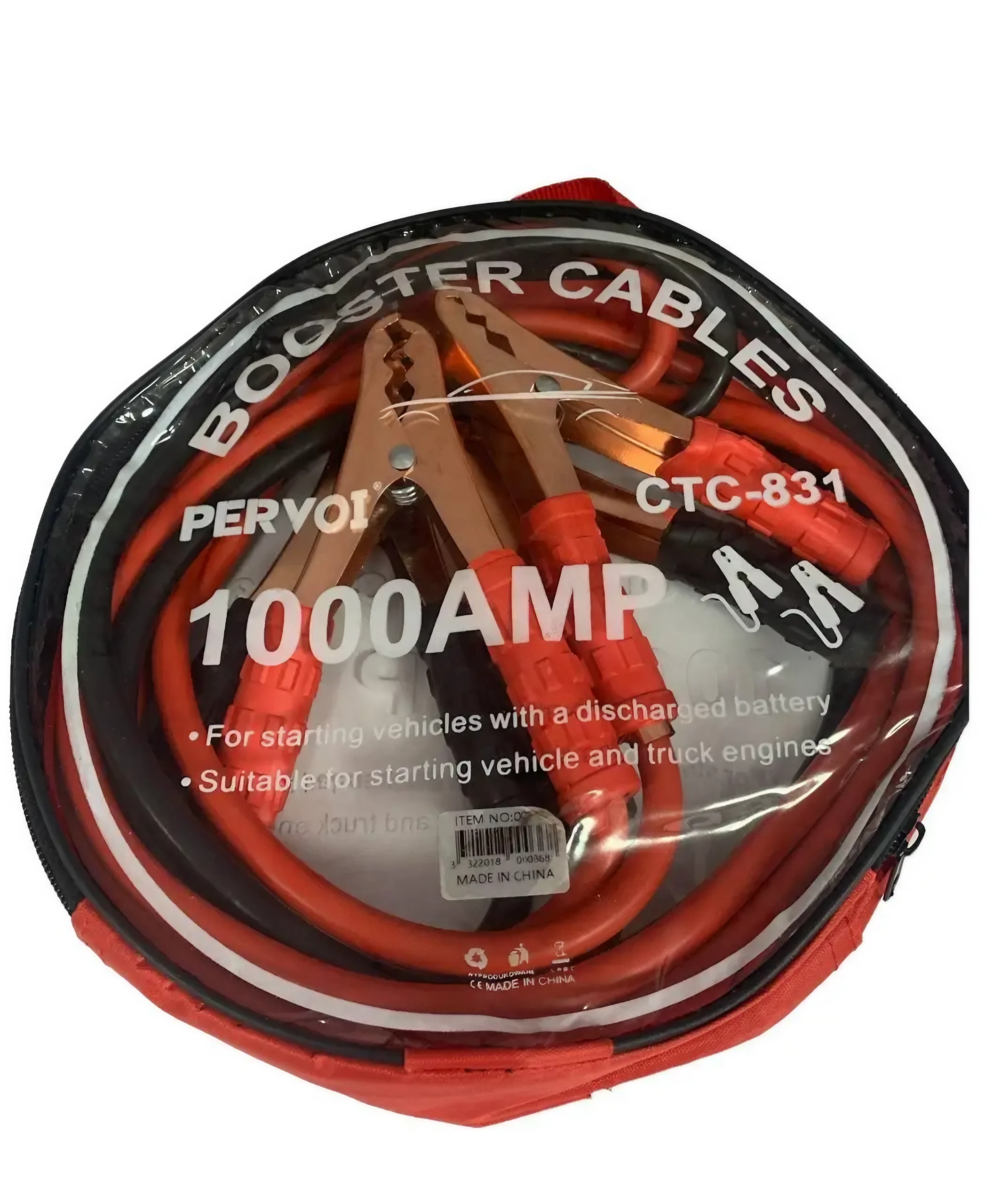 Пускові дроти для прикурювання 2,5 м (ts-00036) - фото 4