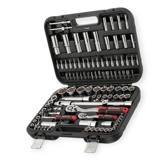 Набір інструменту Intertool 1/2" 1/4" 110 шт. з бітами Storm (2684182893)