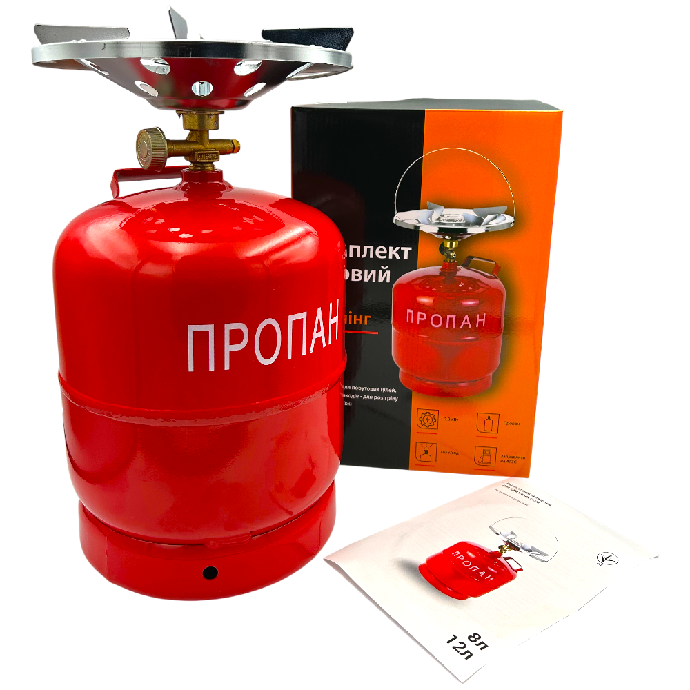 Баллон газовый с конфоркой 7,2 л (30807541)