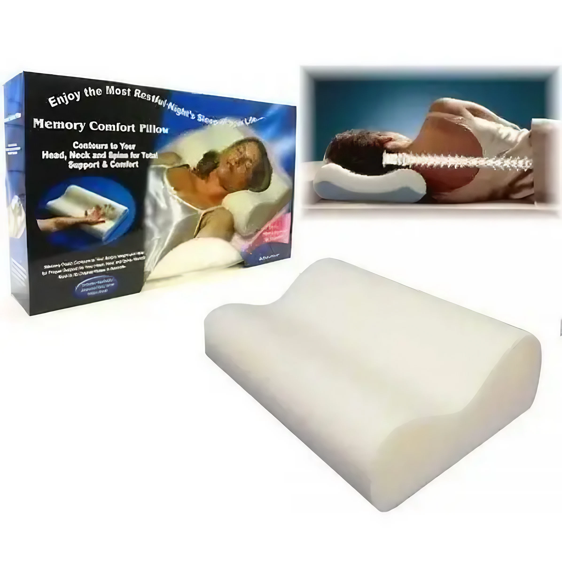 Подушка ортопедическая с эффектом памяти (DT-MP20) - фото 2