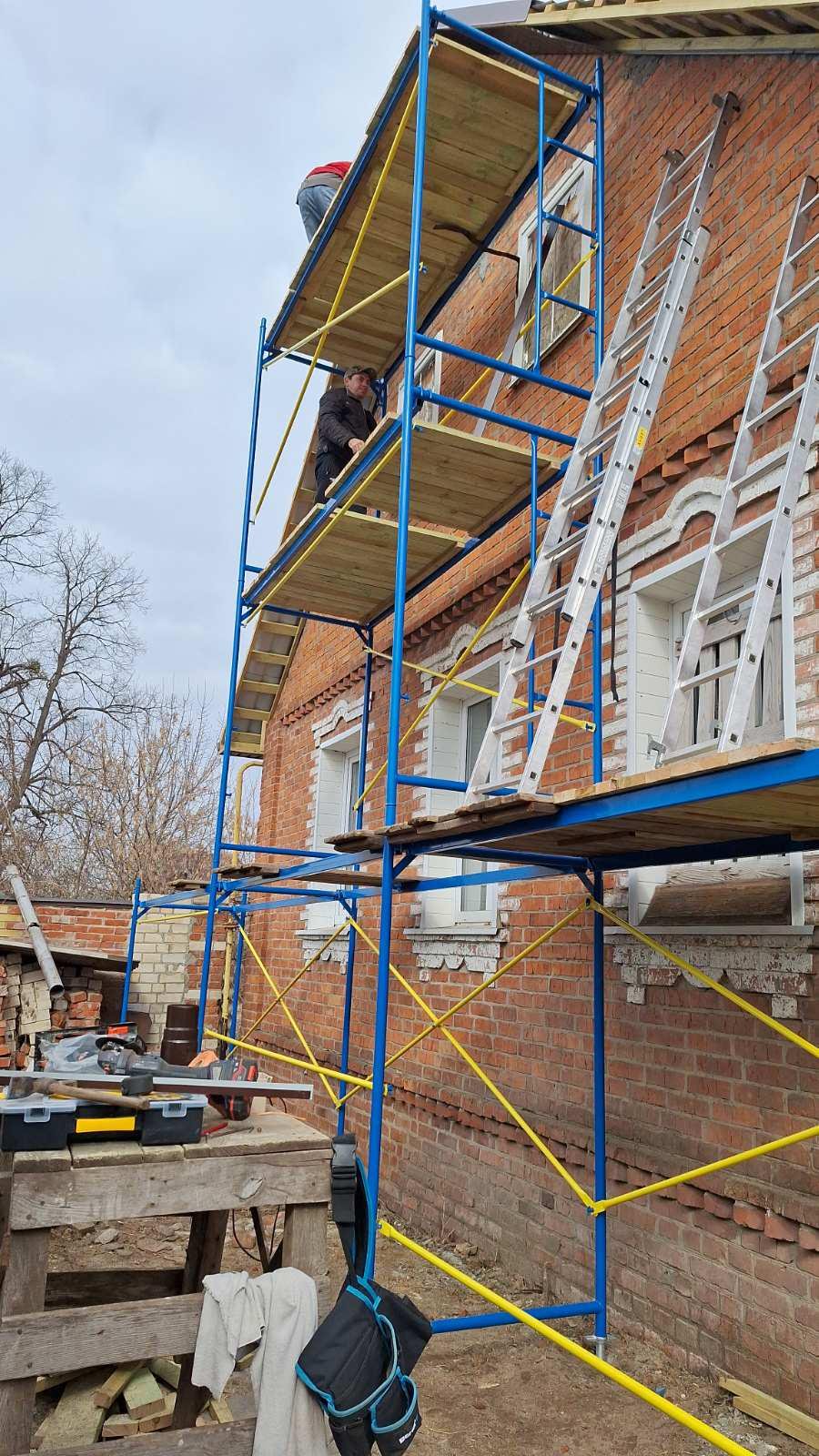 Строительные рамные леса 6х3 м - фото 11 Строительные рамные леса 6х3 м - фото 11