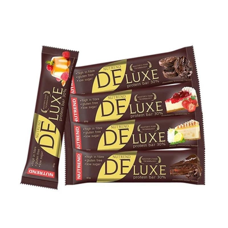 Протеїнові батончики Nutrend Deluxe Protein Bar 60 г 12 шт. (1669156810)