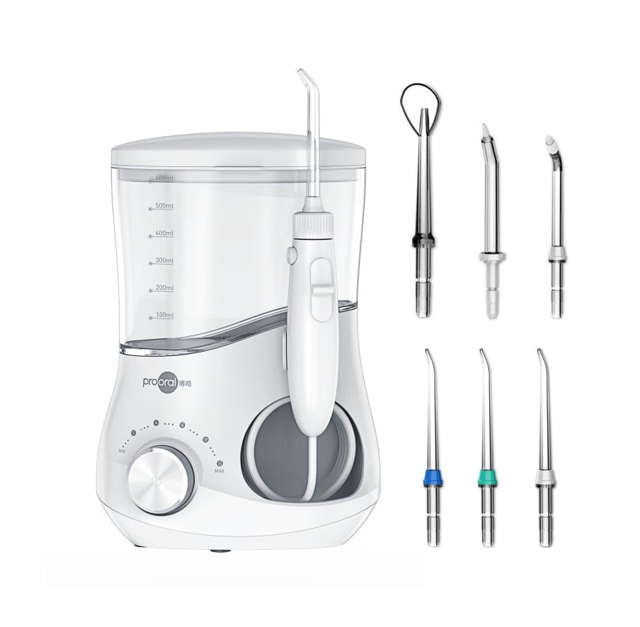 Ирригатор стационарный ProOral для глубокой чистки зубов Белый (0290-2)