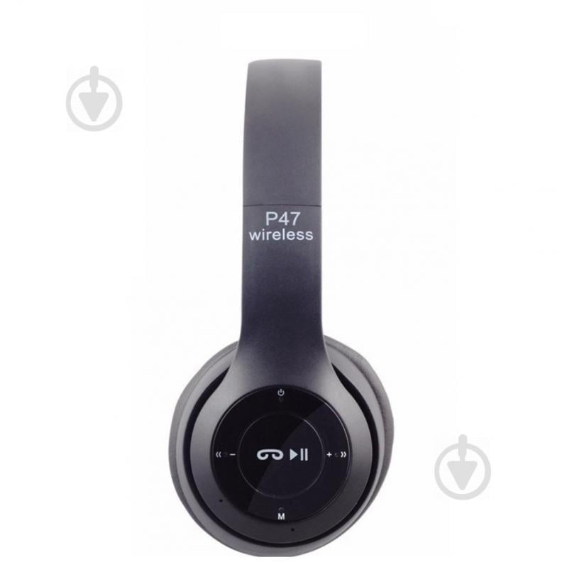 Навушники бездротові UKC P47 Bluetooth вбудований FM - фото 5