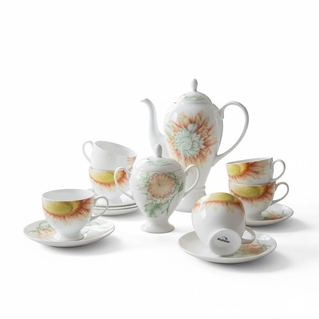 Сервиз чайный Sakura Sunflower 14 пр. на 6 персон
