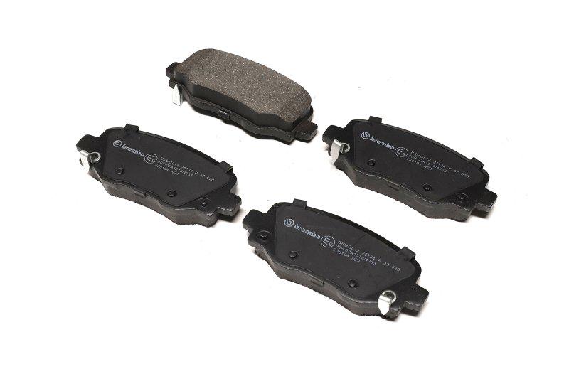 Тормозные колодки дисковые BREMBO Jeep Cherokee 13-задние (P37020)