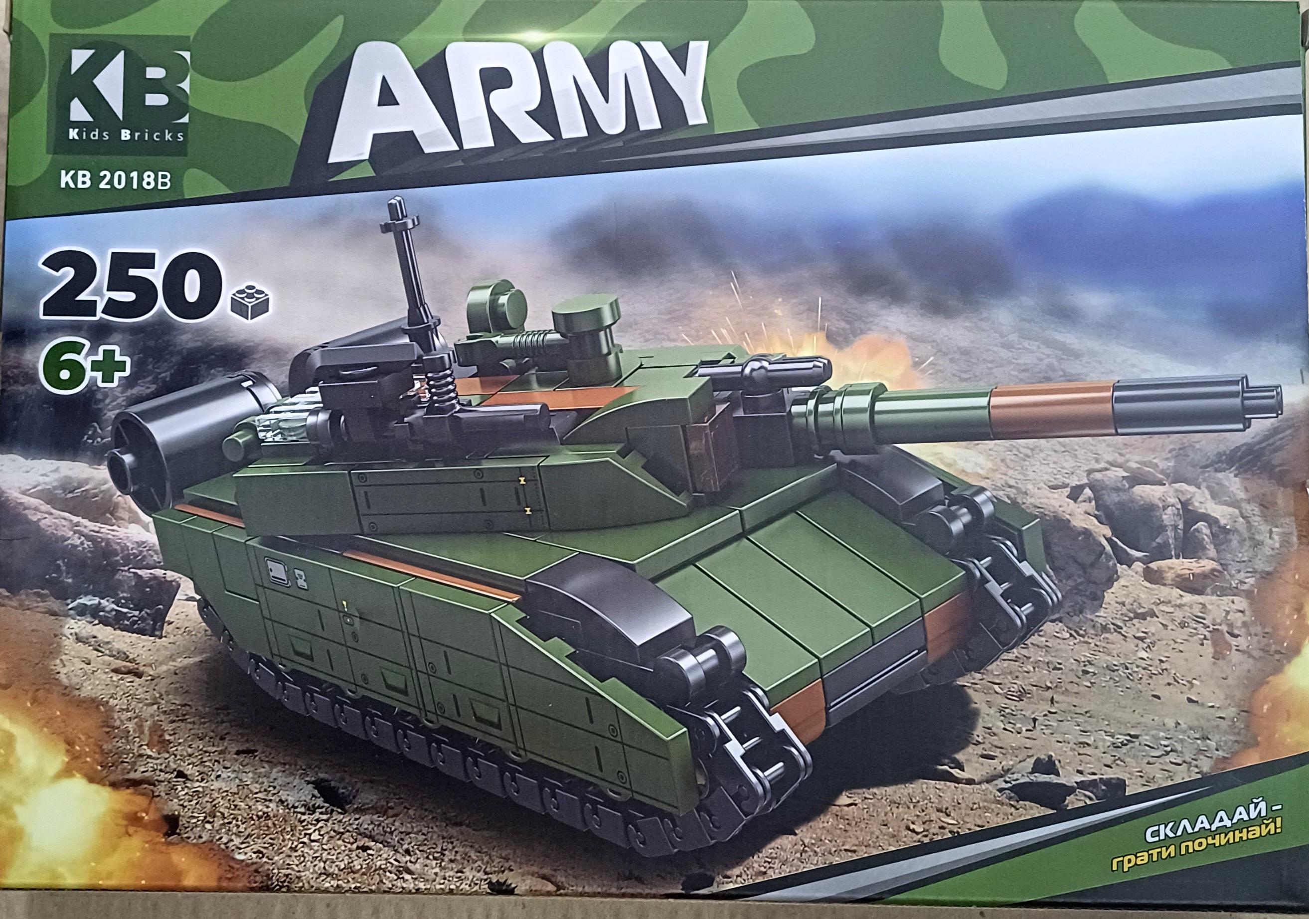 Конструктор Limo Toy Танк (KB 2018В)
