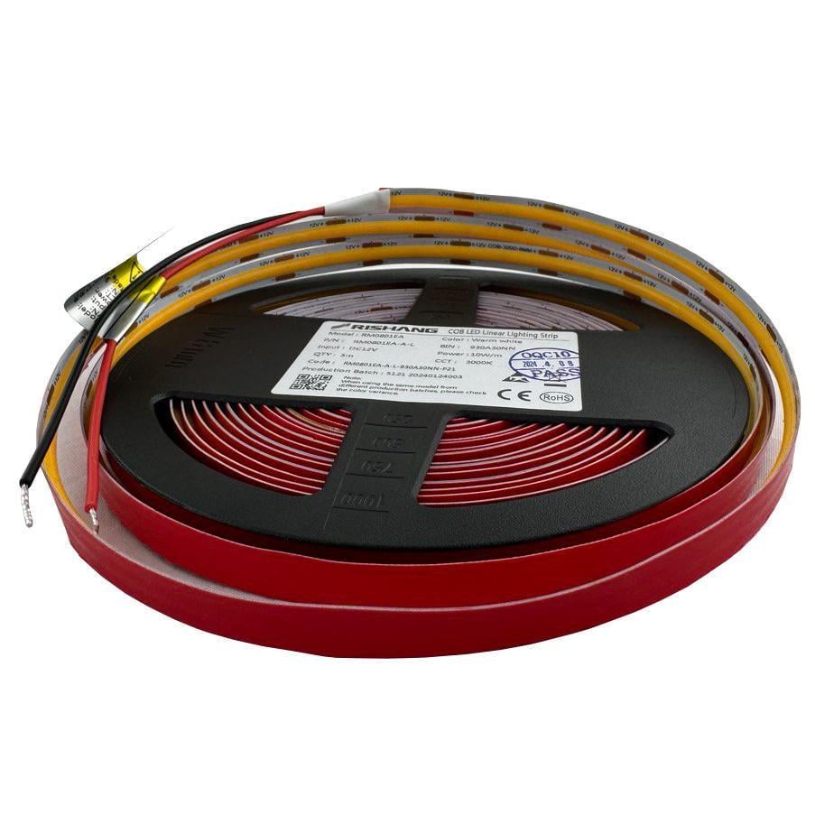 Светодиодная лента COB-320-IP20-WW-8-12 RM0834EA-A-L 3000K CRI90 (17077)