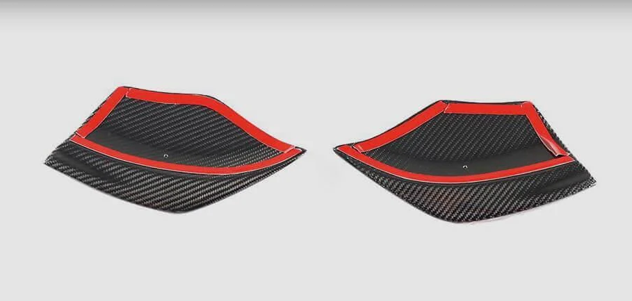 Накладки на задний бампер Flap DDCarbon для AMG-Line/A45 AMG HB/Mercedes A-сlass W176 2012-2018 карбон (148013)