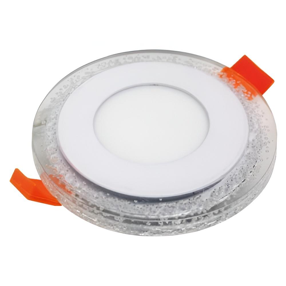 Панель LED Lemanso Бульбашки 3W + 3W 350Lm 4500K з червоною підсвіткою (LM906)
