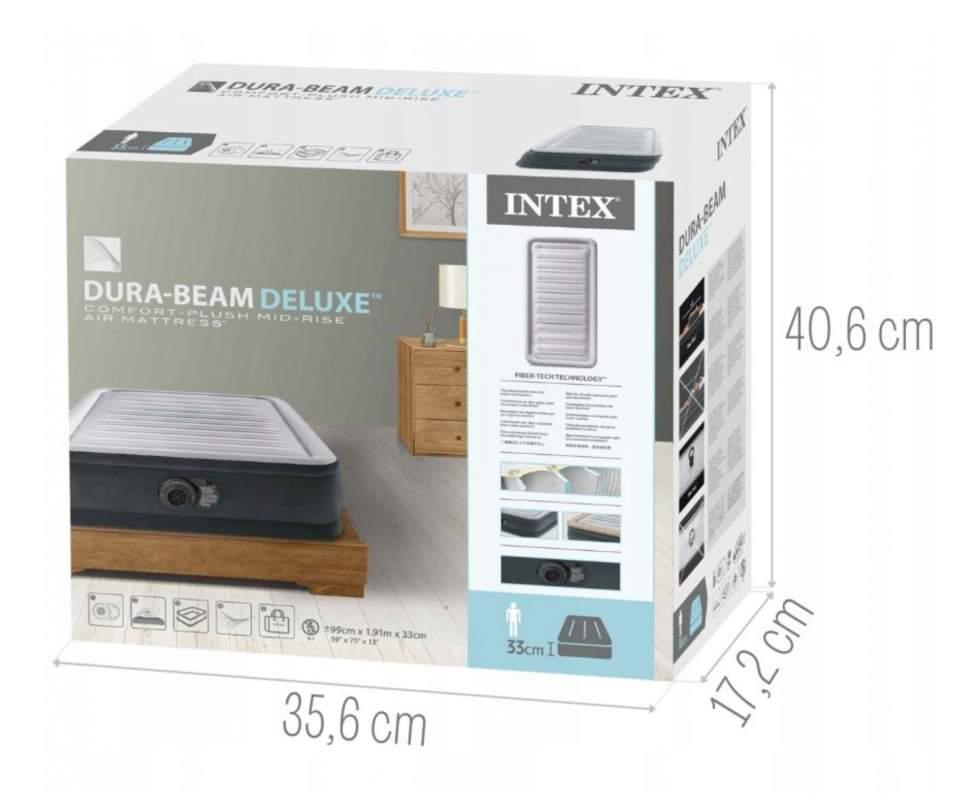 Матрас надувной Intex односпальный с насосом 99х191х33 см (67766) - фото 11 Матрас надувной Intex односпальный с насосом 99х191х33 см (67766) - фото 11